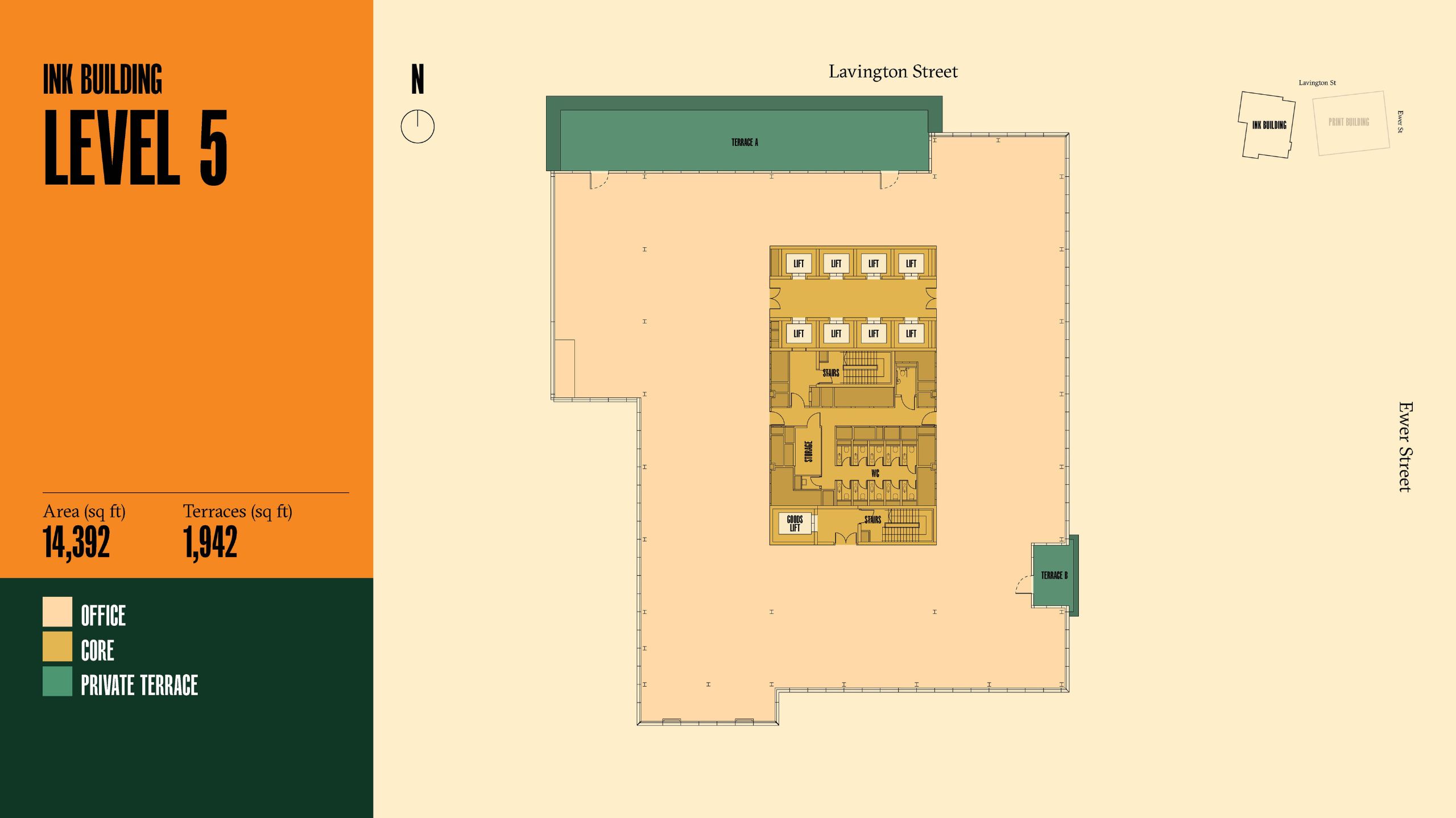 Ink building level 5 floorplan