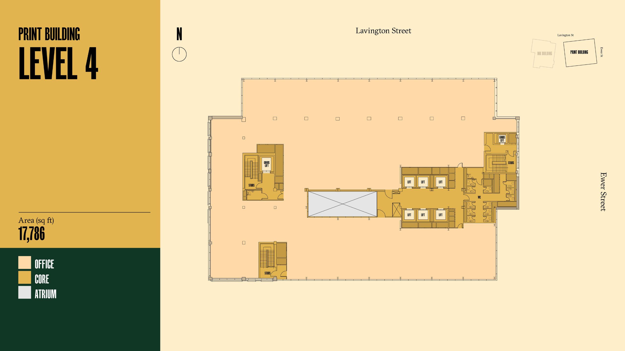 Print building level 4 floorplan