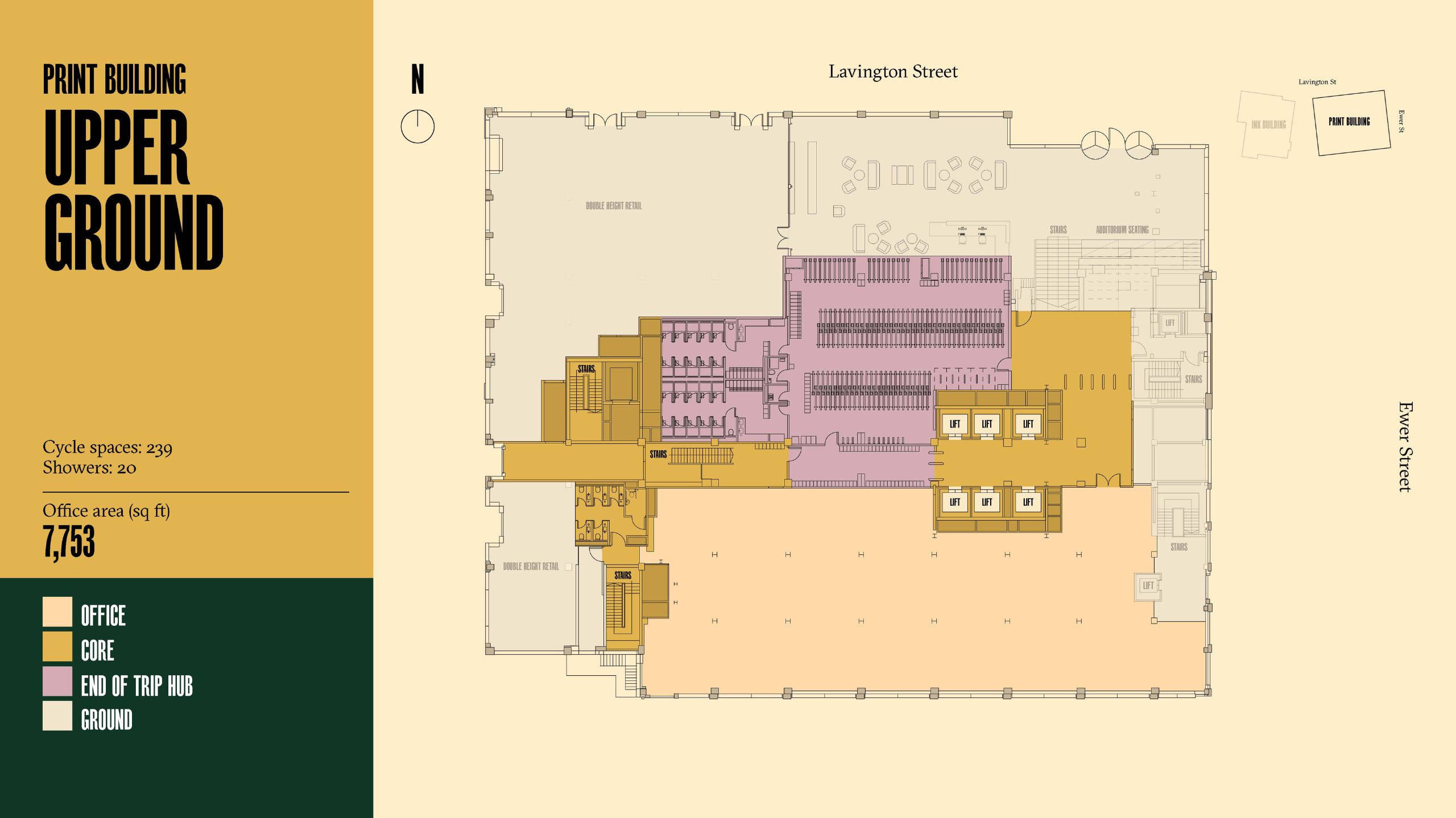 Print building Upper Ground floor