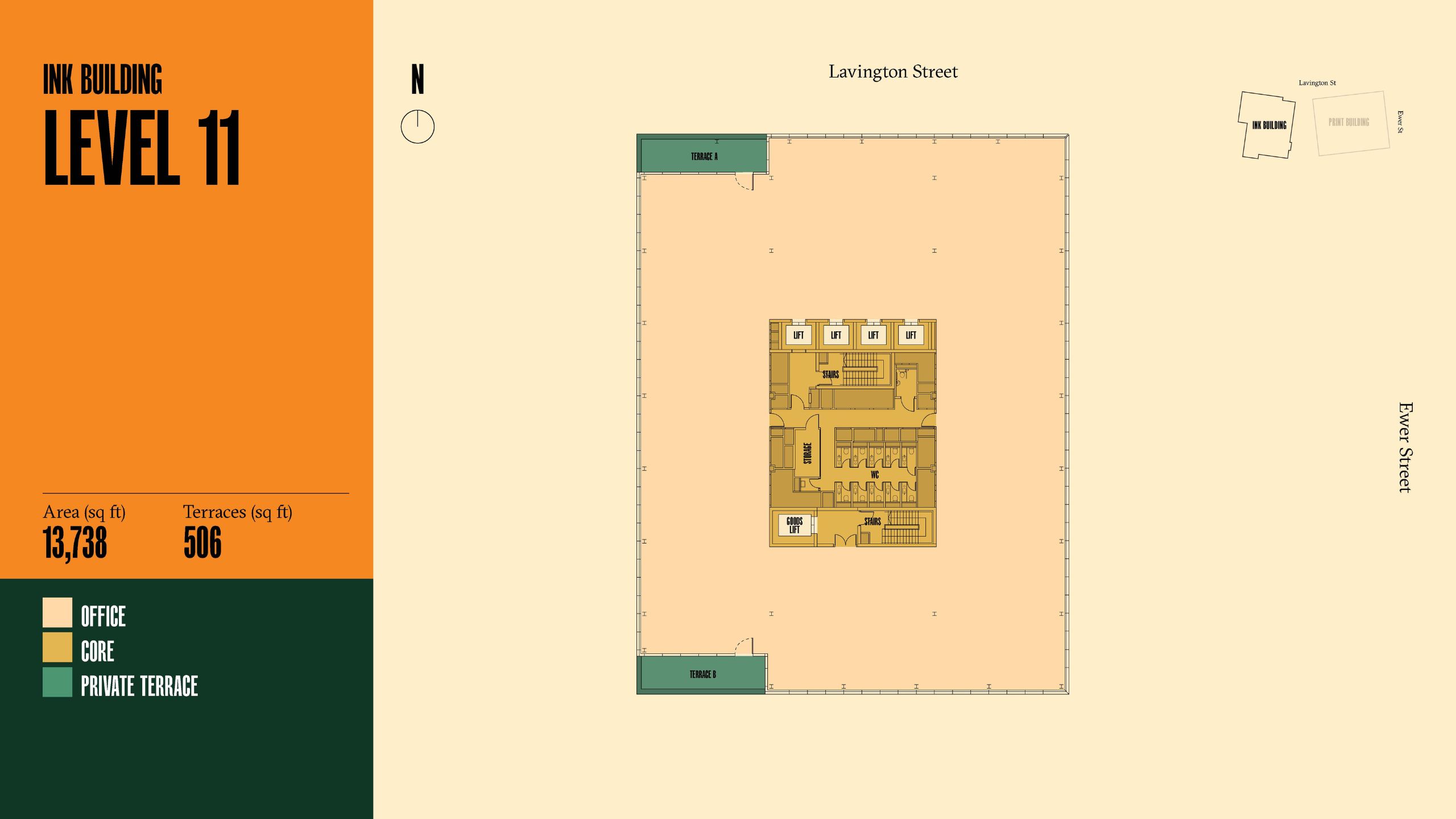Ink building level 11 floorplan